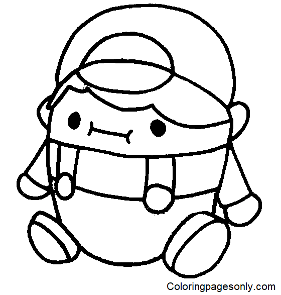 Adorable Beeg SMG4 Coloring Pages