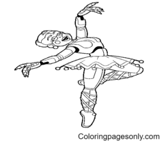 Ballora Coloring Pages