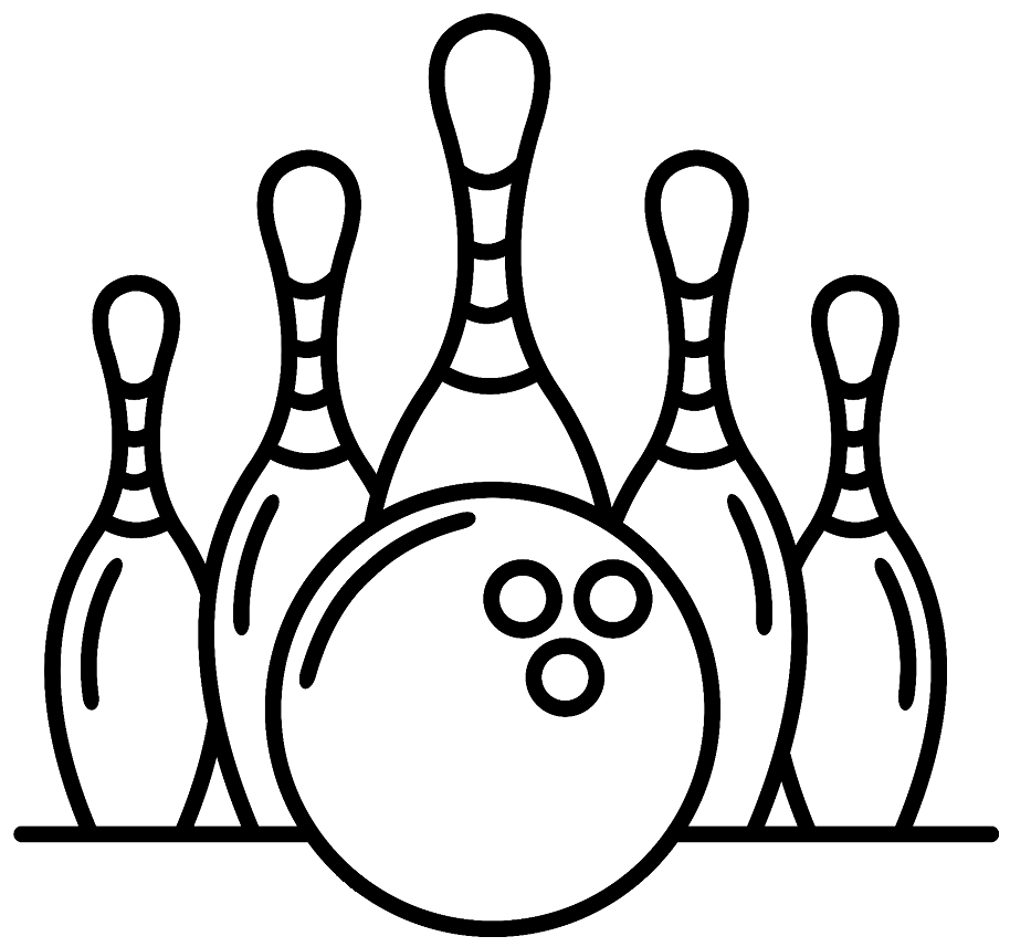 Bowling Coloring Pages