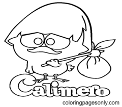 Calimero Coloring Pages - Free Printable Coloring Pages