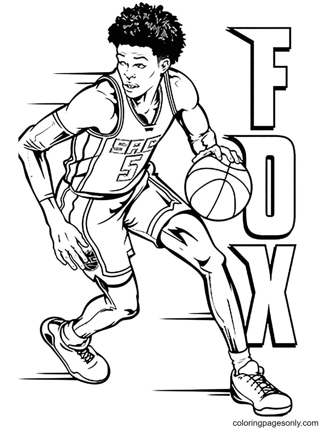 Fox Basketball Pleyer
