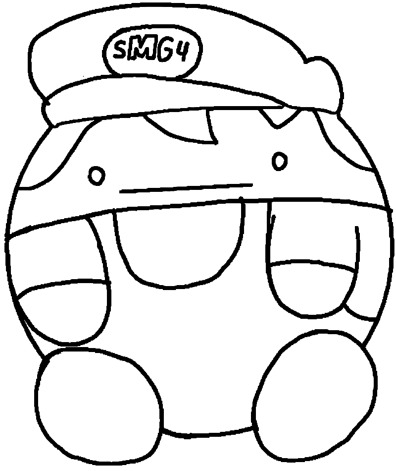 Free Printable Beeg SMG4 Coloring Pages