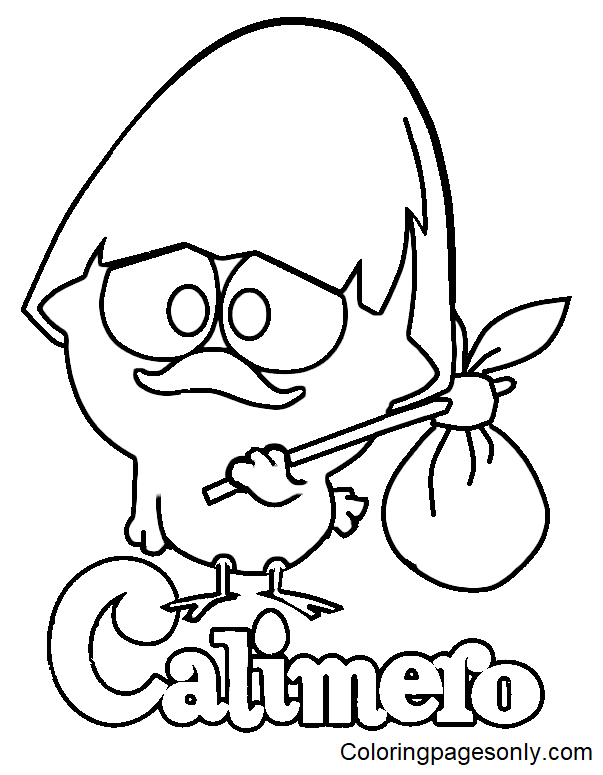 Calimero 免费打印 Calimero