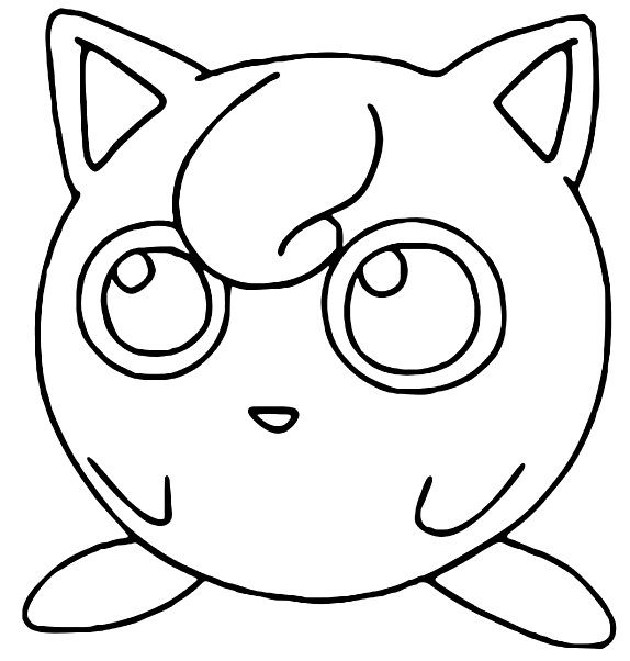 Free Printable Jigglypuff Coloring Pages