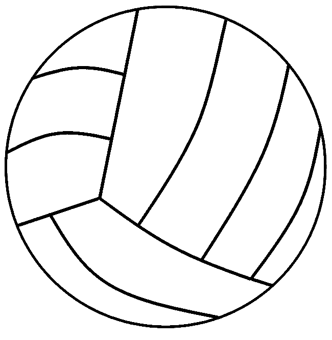 Gratis volleybalbal van Volleybal