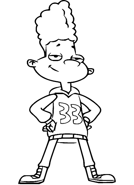 Happy Gerald Coloring Pages