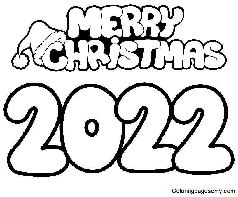 2022 年圣诞节的圣诞快乐图片