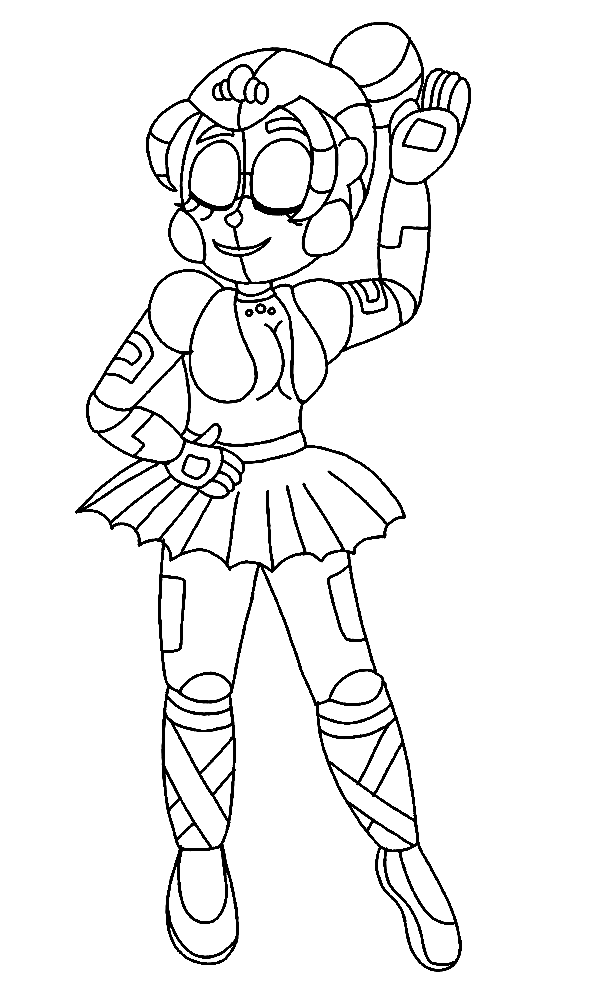 Ballora Fnaf Coloring Pages Ballora Coloring Pages Disegni Da Images Porn Sex Picture