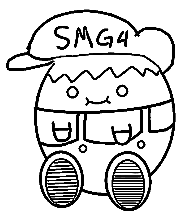 Afdrukbare Beeg SMG4 van Beeg SMG4