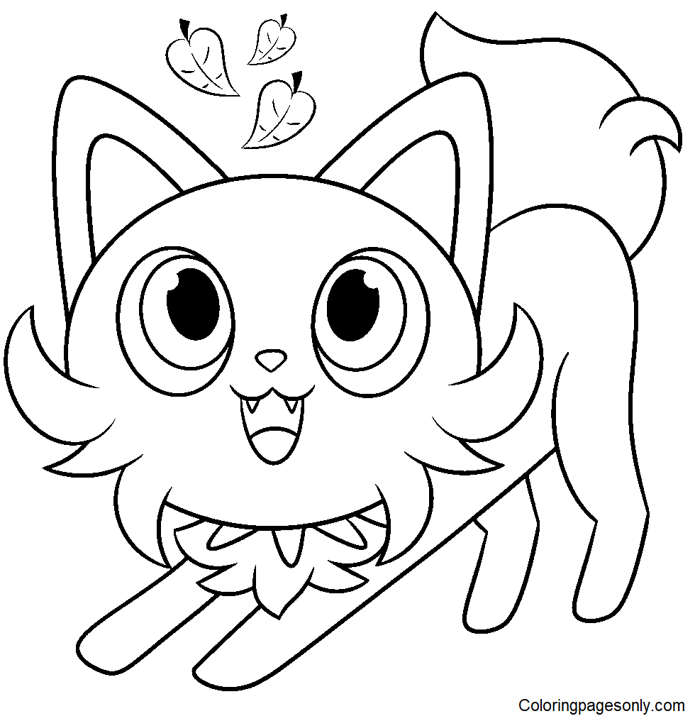 Printable Sprigatito Sheets Coloring Pages