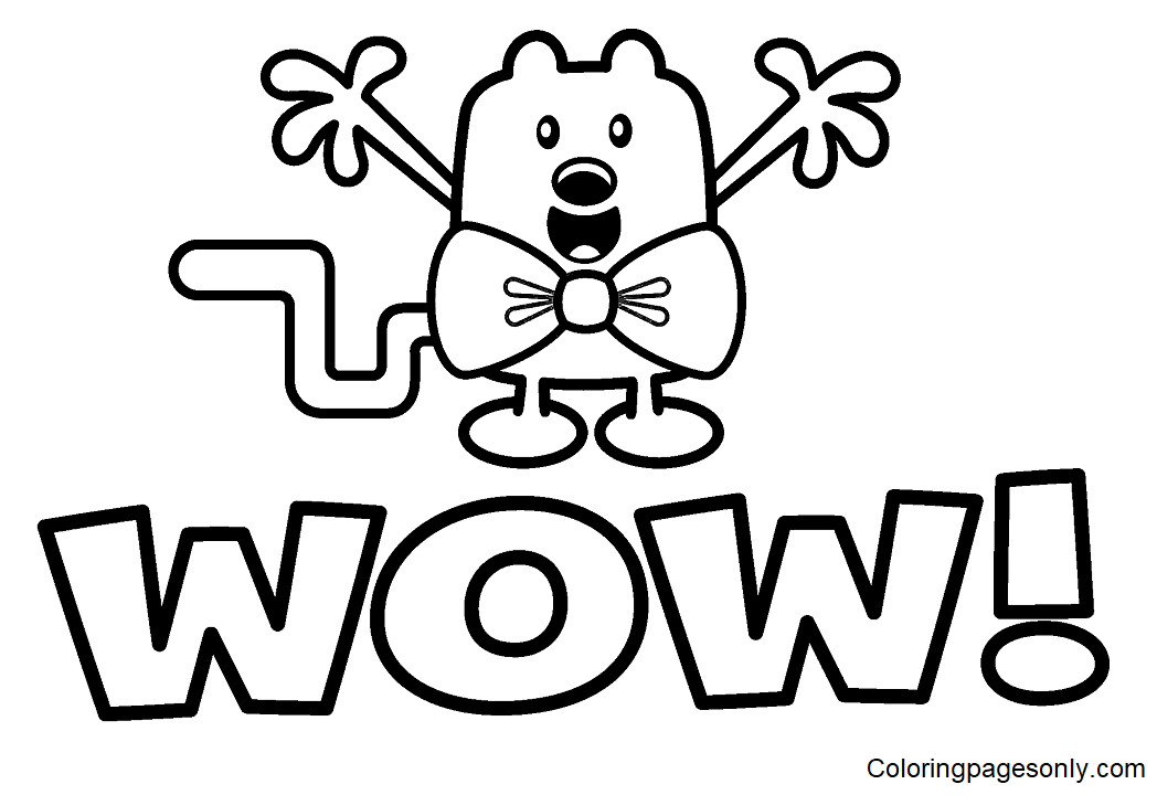 Printable Wow Wow Wubbzy Sheets Coloring Page