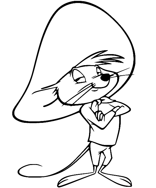 How to Draw Speedy Gonzales 