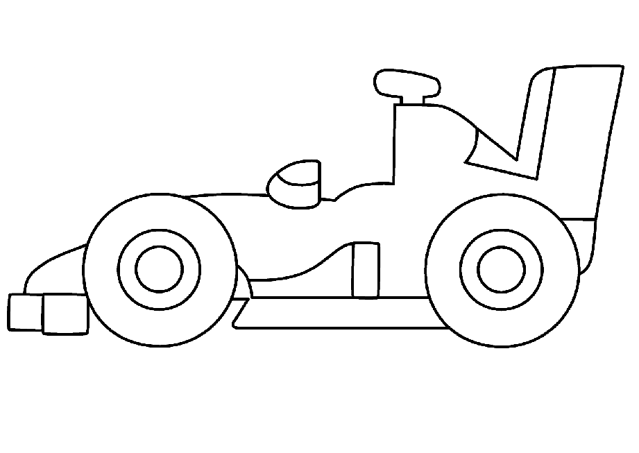Raceauto voor kinderen van Autosport