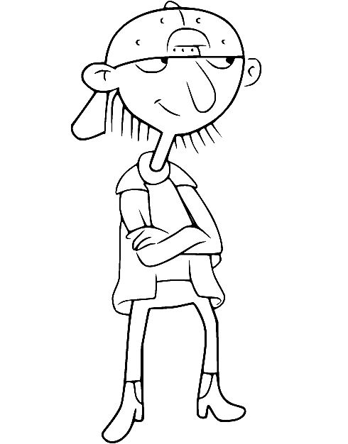 Sid in the Hat Coloring Page