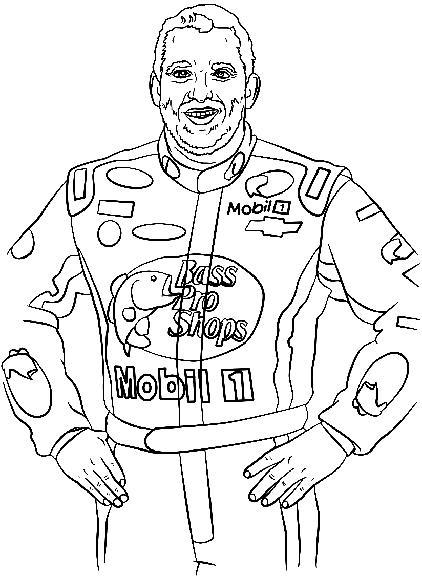 Tony Stewart van Autosport