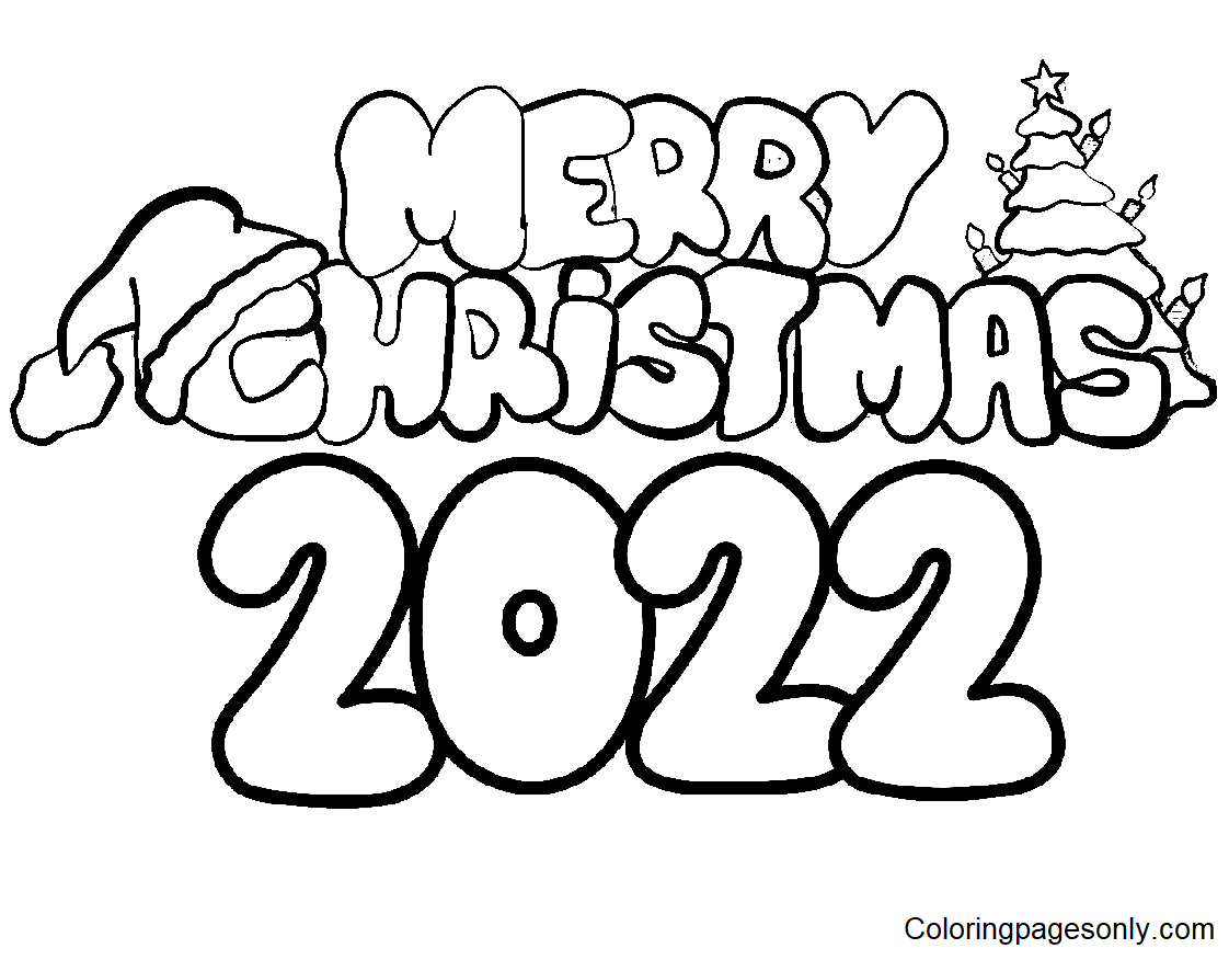 Xmas 2022 Coloring Pages