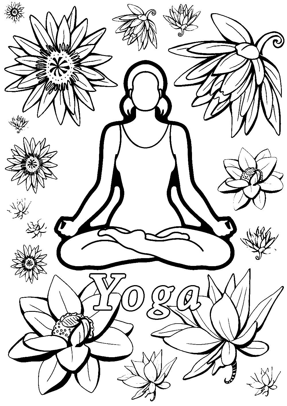 Yoga Vrij van yoga