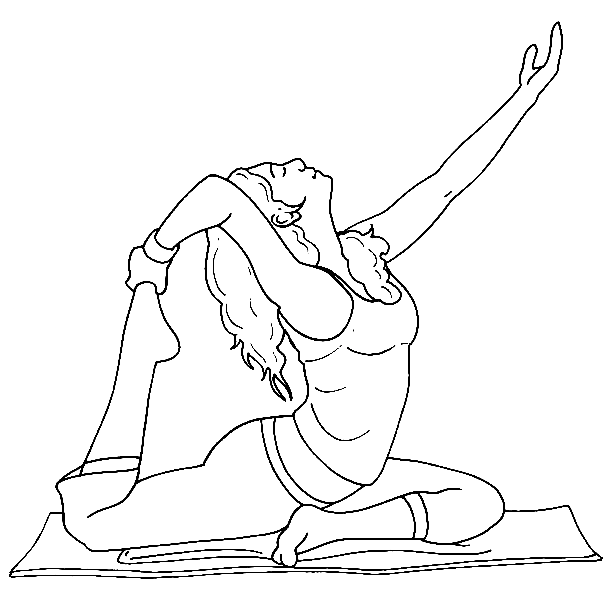 Yoga-Bild aus Yoga