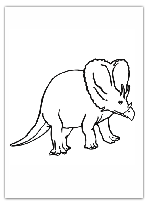 三角龙-白垩纪-dinosaur00
