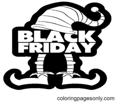 Black Friday Coloring Page