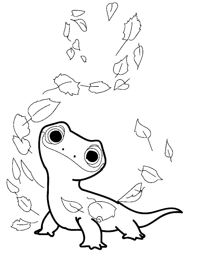 Bruni Frozen 2 Coloring Page