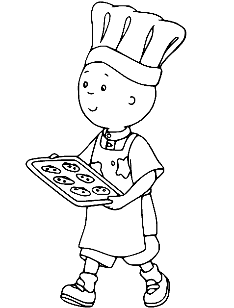 94 Free Printable Caillou Coloring Pages