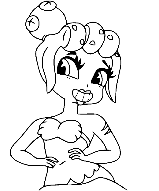 Cala Maria Coloring Pages