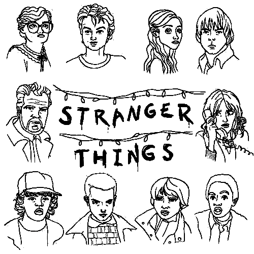 Characters Stranger Things from Stranger Things