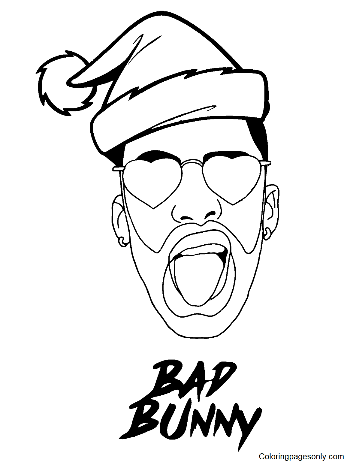 Bad Bunny Printable