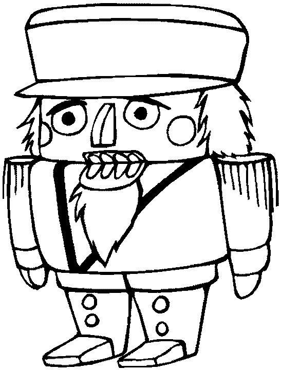 Christmas Nutcracker Coloring Pages