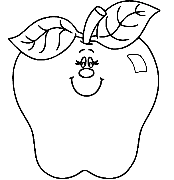 Süßer Apfel von Apple