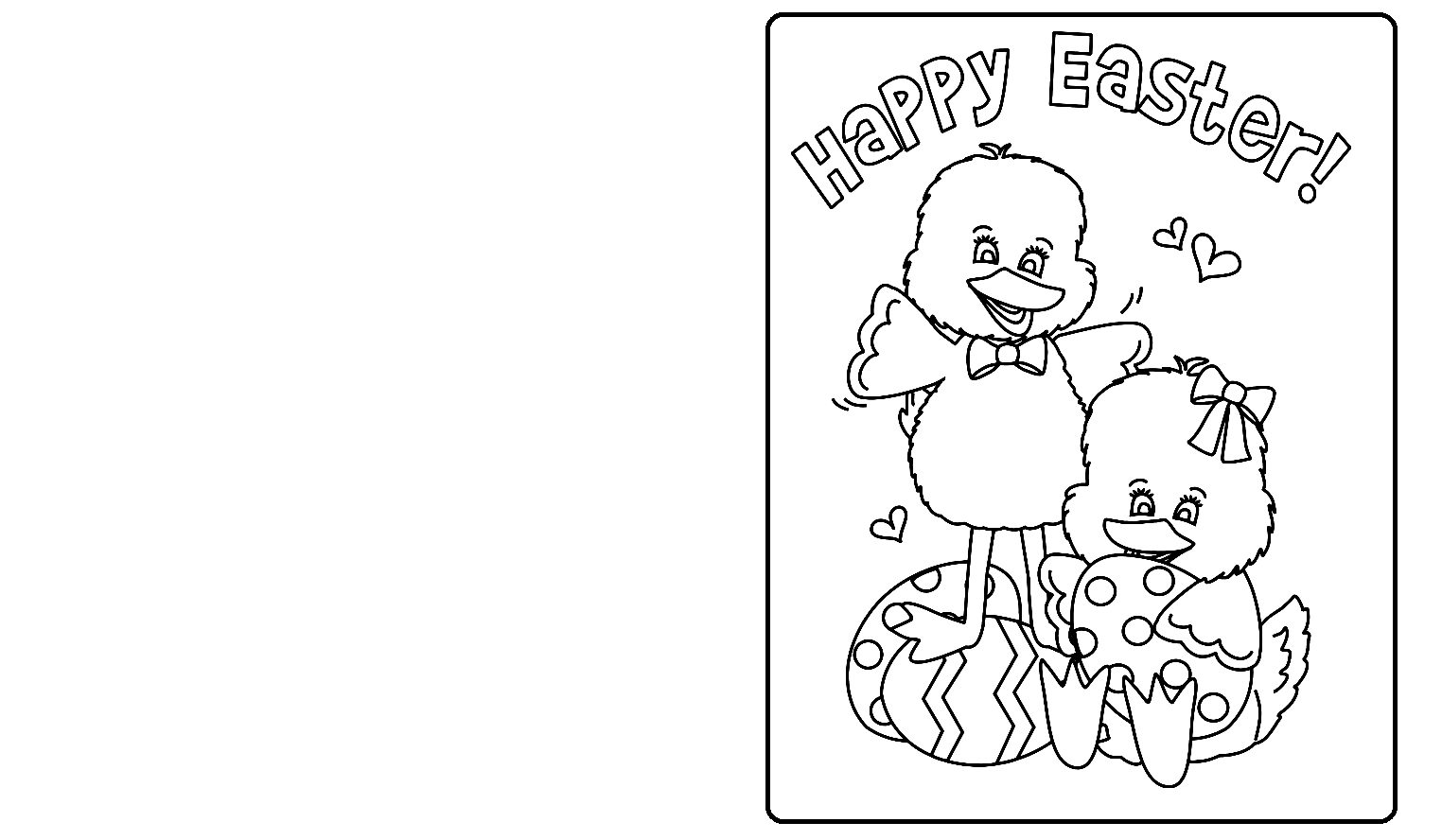 Easter Card Coloring Pages Free Printable Coloring Pages Easter Card Coloring Pages Free Printable Coloring Pages
