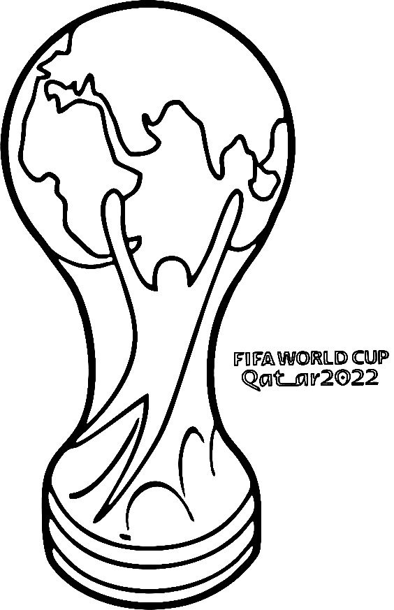 Plus De 50 Coloriages De La Coupe Du Monde De La FIFA 2022 Coloriages