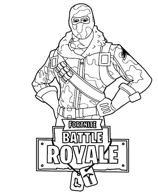Fortnite to Print Coloring Pages