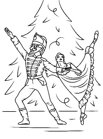 Free Nutcracker Ballet Coloring Pages