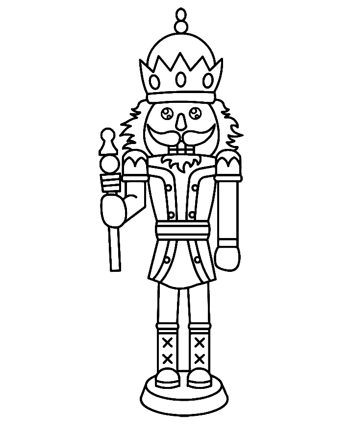 Free Nutcracker Coloring Pages