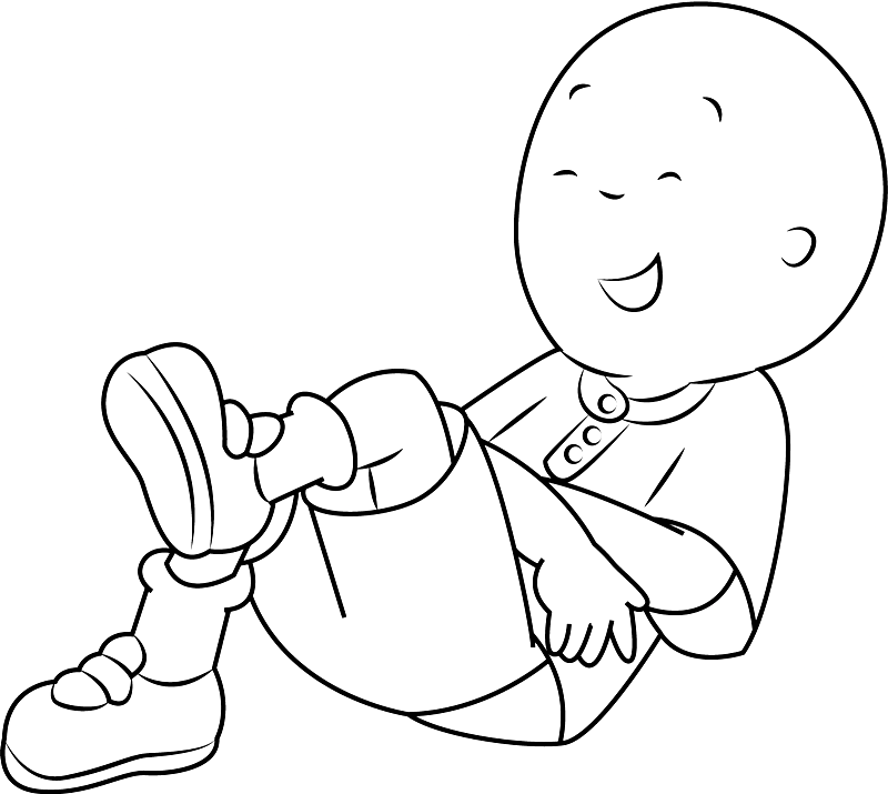 Free Printable Caillou Coloring Pages - Caillou Coloring Pages - Coloring  Pages For Kids And Adults