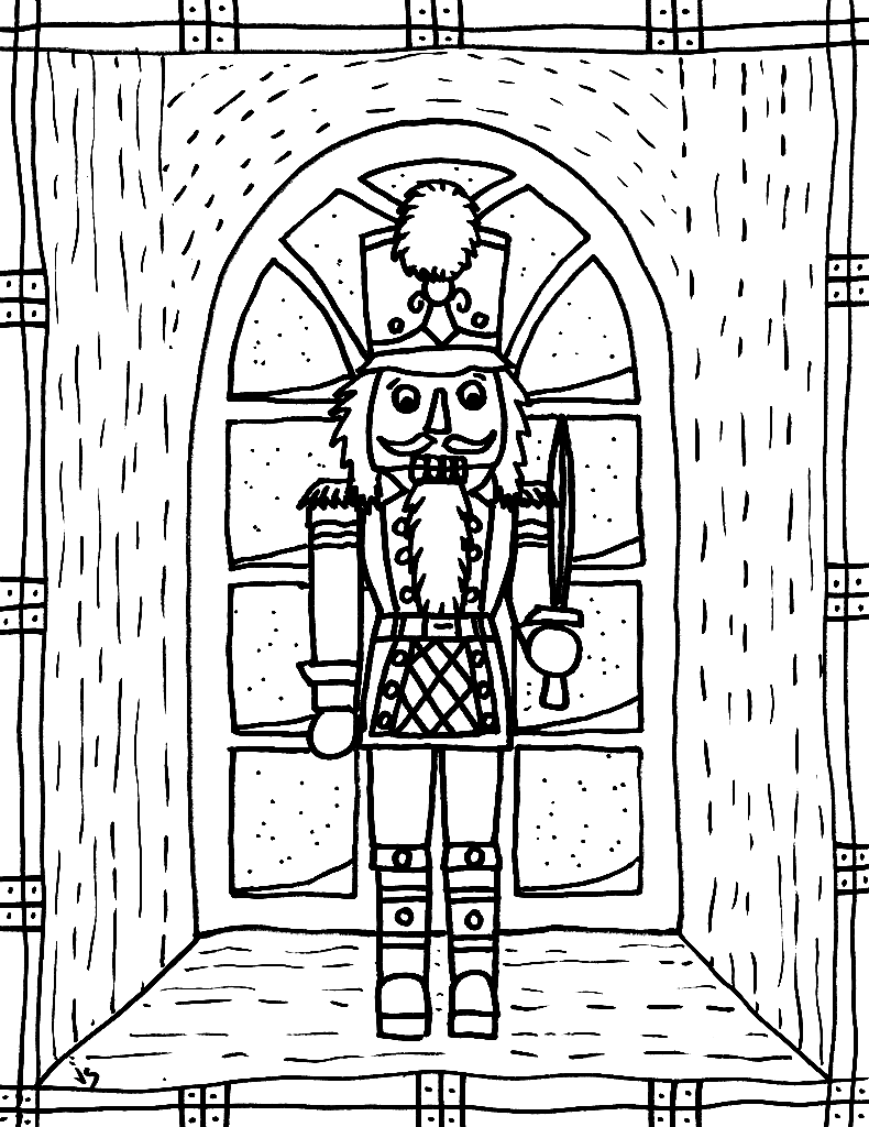 Free Printable Nutcracker Coloring Pages