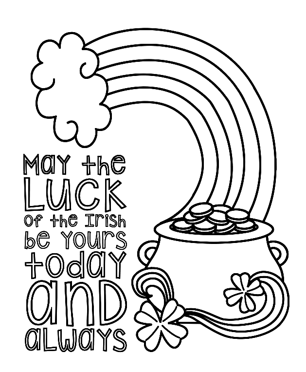 Free St Patrick’s Day Coloring Pages