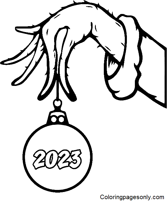 Grinch Online Coloring Pages