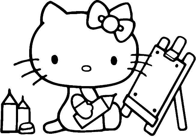 Hello Kitty 回到学校 1 来自 Hello Kitty