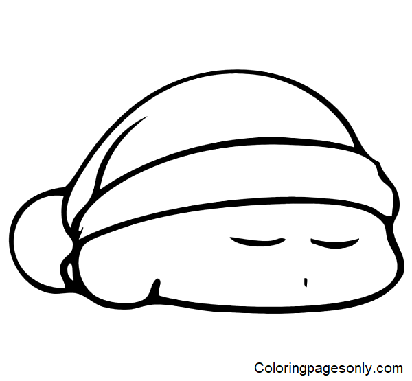 Kirby dormindo de Kirby