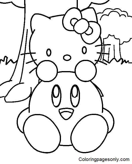 87+ Desenhos do Kirby para Imprimir e Colorir/Pintar