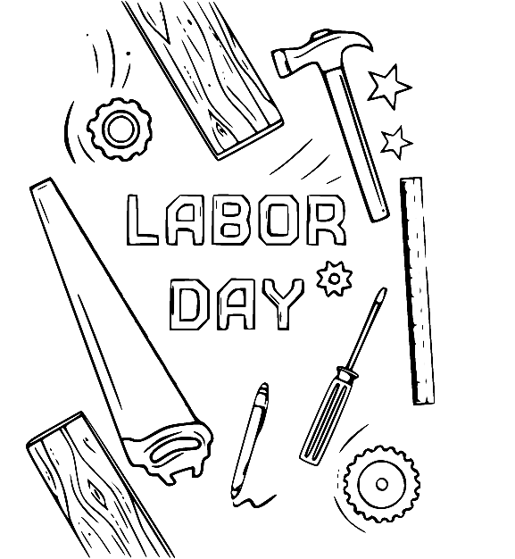 Labor Day with Tools from Labor Day