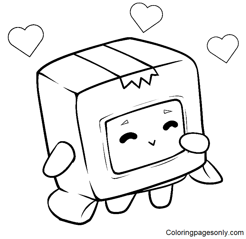 30 LankyBox Coloring Pages Free Printable PDF Online Coloring