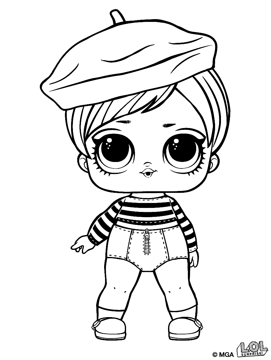 Lol Surprise Doll Pictures Coloring Pages