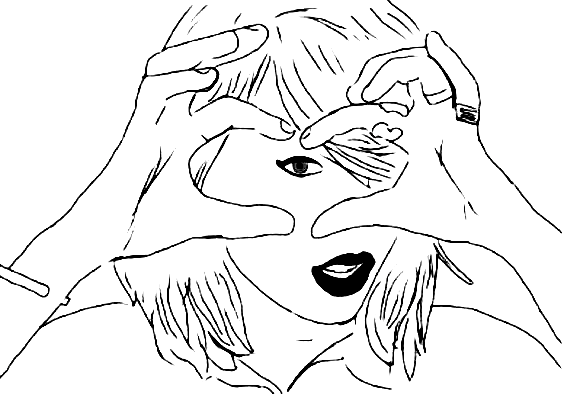 Print Taylor Swift Coloring Pages