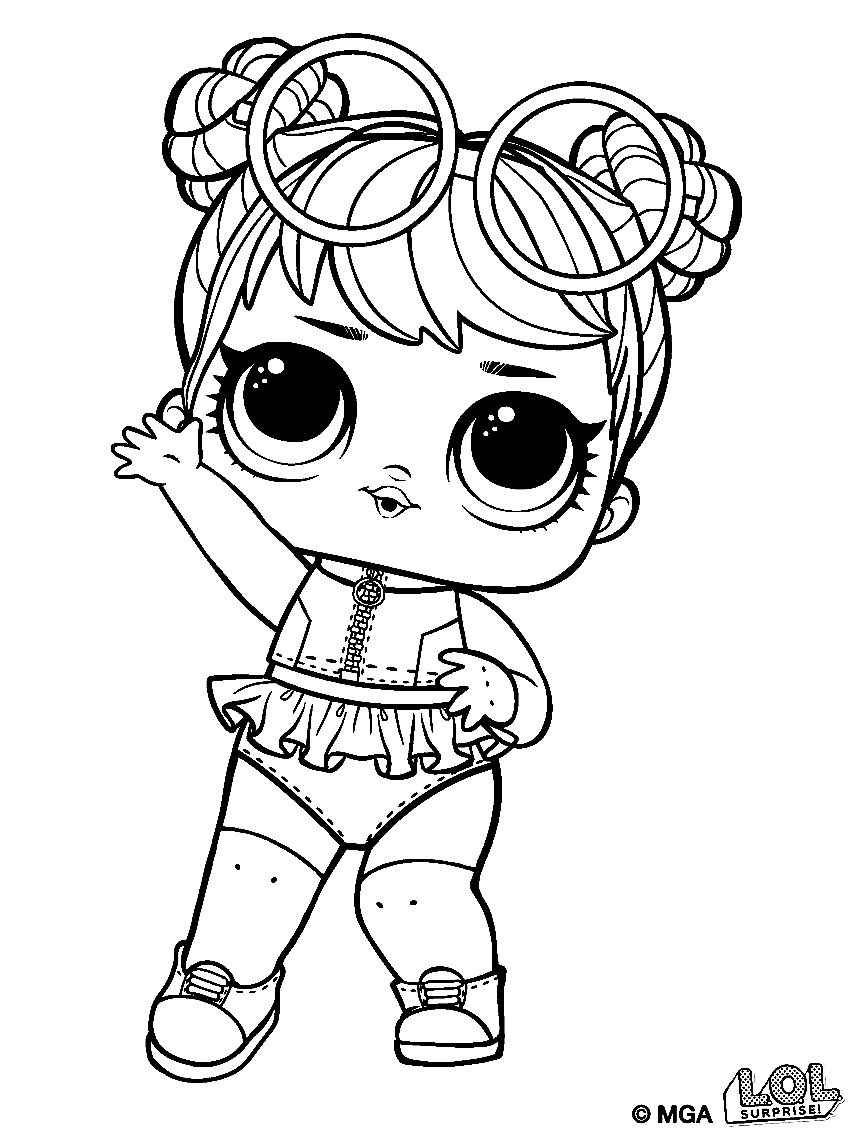 Druckbare Lol Surprise Doll Sheets Coloring Page