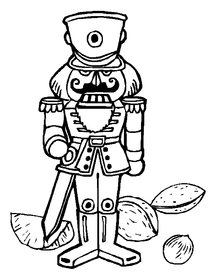 Printable Nutcracker Coloring Pages