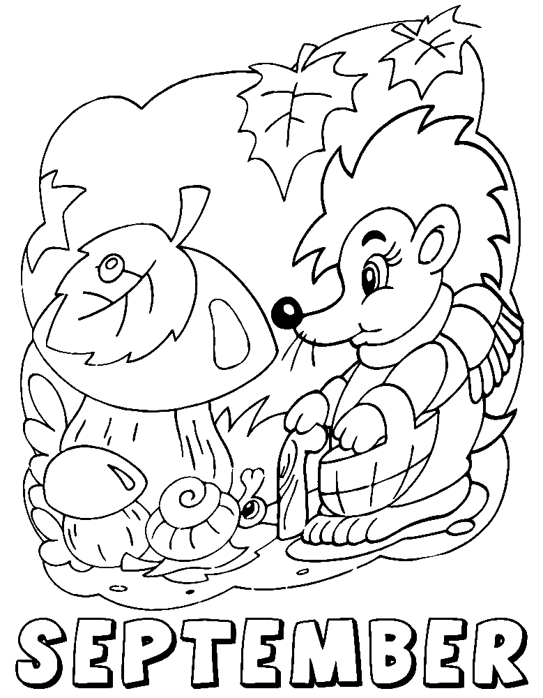 Printable September 9 Coloring Pages